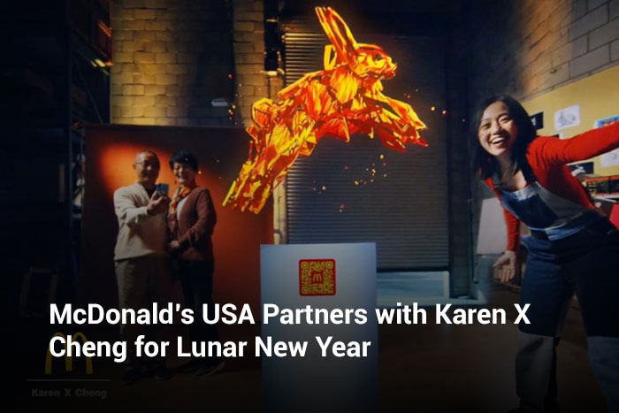 McDonald’s USA Partners with Karen X Cheng for Lunar New Year 