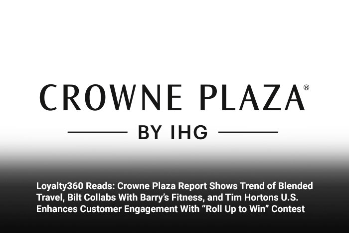 Crowne Plaza Shows Trends of Blended Travel 