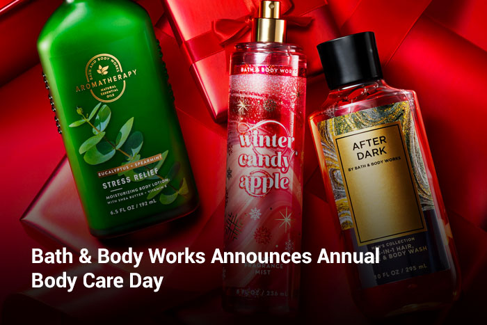 Bath & Body Works Announces Annual Body Care Day