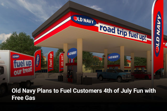Old Navy Plans to Fuel Customers 4th of July Fun with Free Gas