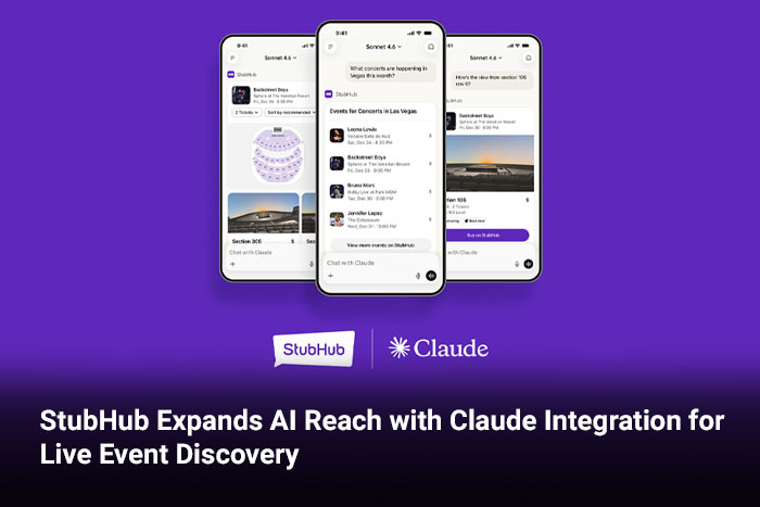 StubHub Expands AI Reach with Claude Integration for Live Event Discovery