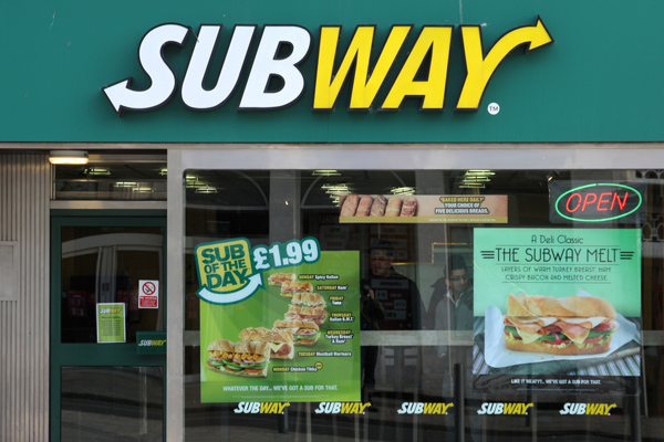 Subway Tops Satisfaction List for Aussie Customers