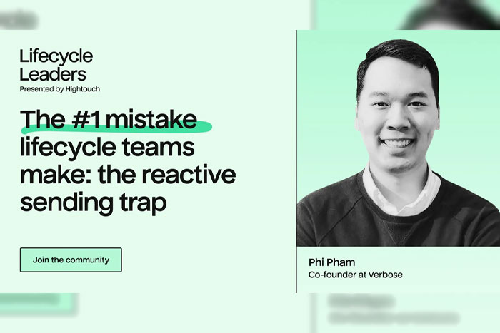 The #1 Mistake Lifecycle Teams Make: The Reactive Sending Trap