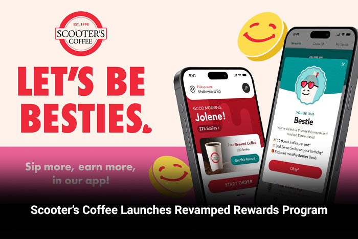 Scooter’s Coffee Launches Revamped Rewards Program 
