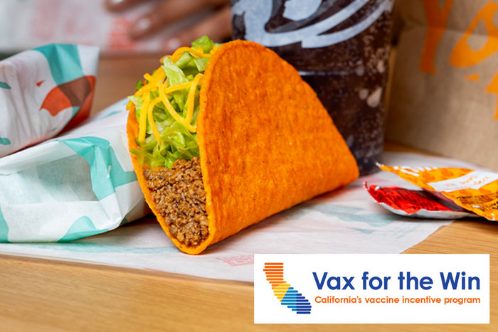 Taco Bell Shells Out Free Tacos To Vaccinated Californians June 15