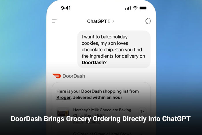 DoorDash Brings Grocery Ordering Directly into ChatGPT