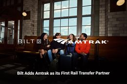 Bilt Adds Amtrak as its First Rail Transfer Partner 