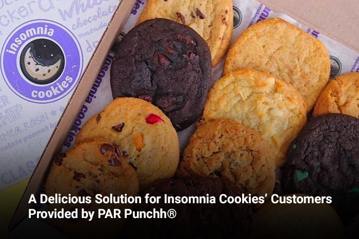 A Delicious Solution for Insomnia Cookies’ Customers Provided by PAR Punchh® 