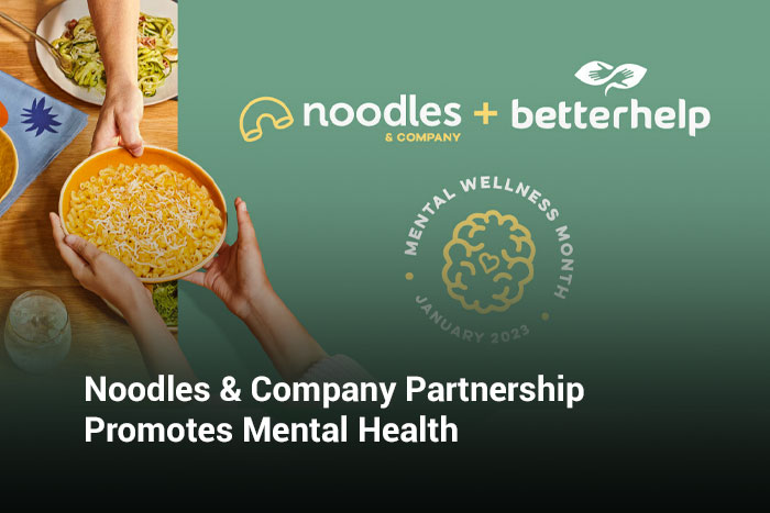 Noodles & Company Partnership Promotes Mental Health