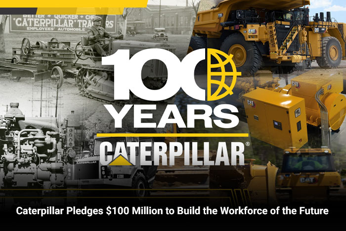 Caterpillar Pledges $100 Million to Build the Workforce of the Future
