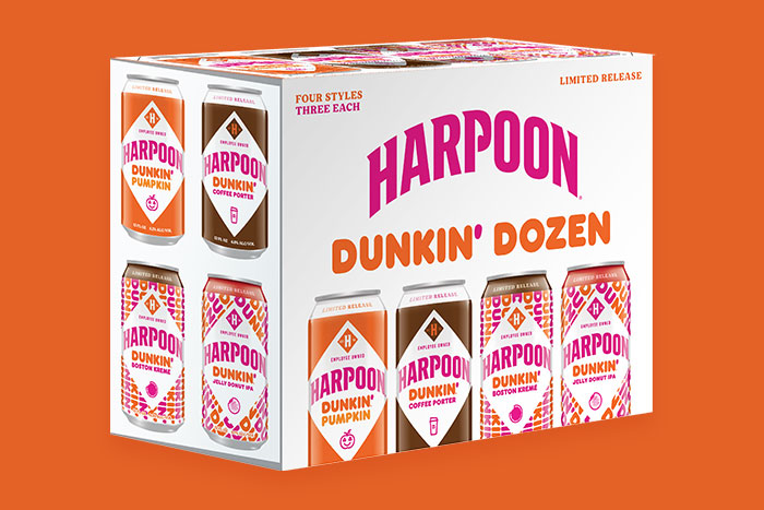 Harpoon Brewery and Dunkin’ Launch New Coffee and Donut-Infused Beers for Fall