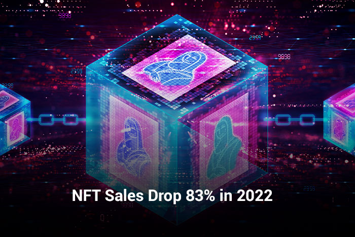 NFT Sales Drop 83% in 2022 