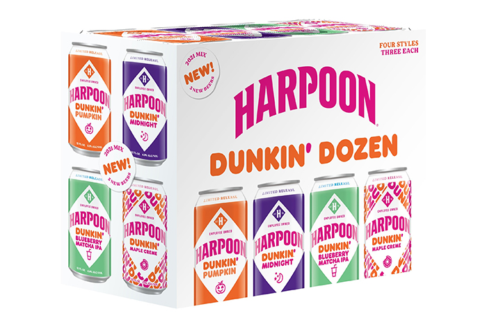 Harpoon Brewery and Dunkin