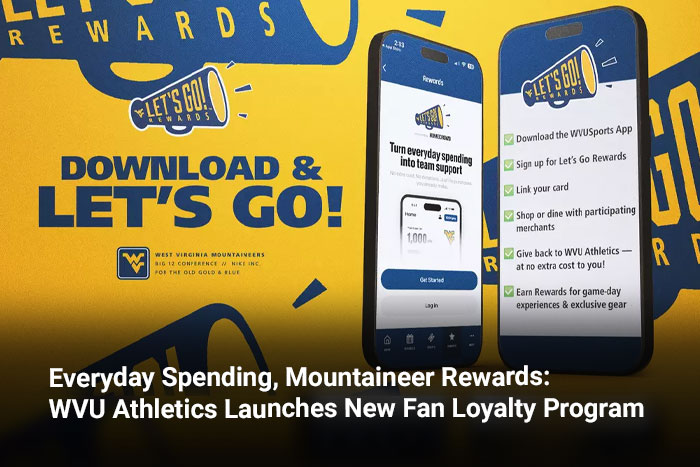 Everyday Spending, Mountaineer Rewards: WVU Athletics Launches New Fan Loyalty Program 