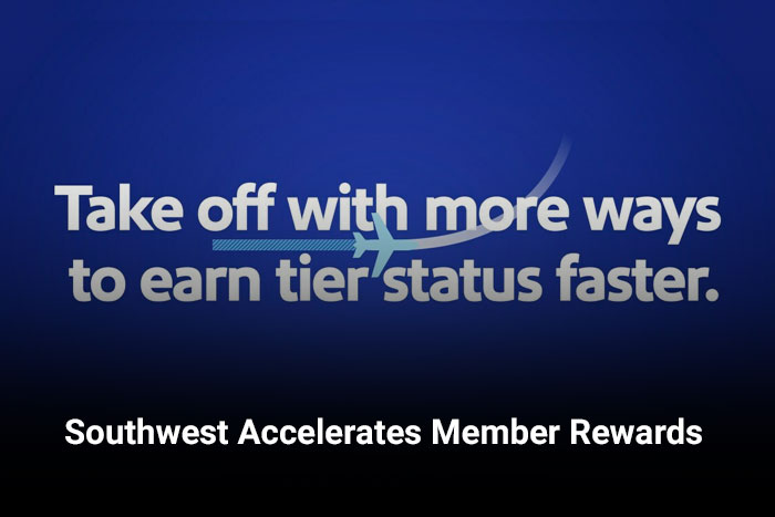 Southwest Accelerates Member Rewards 