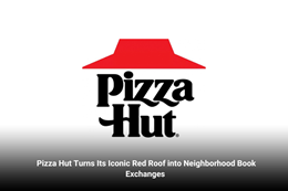 Pizza Hut Turns Its Iconic Red Roof into Neighborhood Book Exchanges 